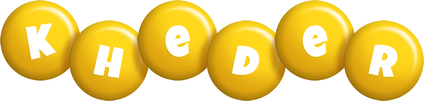 Kheder candy-yellow logo