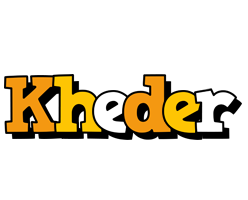 Kheder cartoon logo