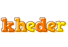 Kheder desert logo