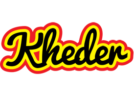 Kheder flaming logo