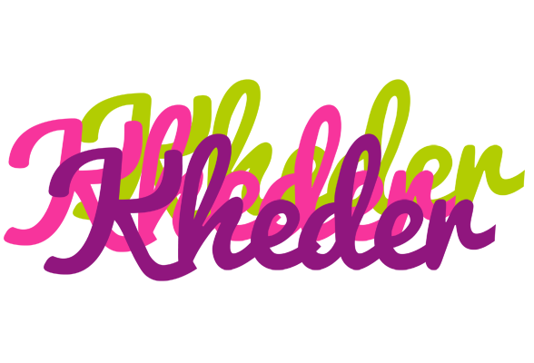 Kheder flowers logo