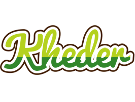 Kheder golfing logo