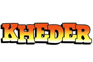 Kheder sunset logo