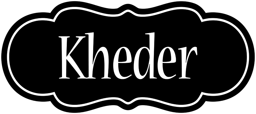 Kheder welcome logo