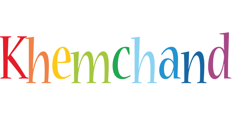 Khemchand birthday logo