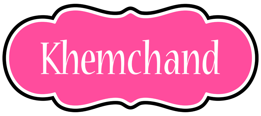 Khemchand invitation logo