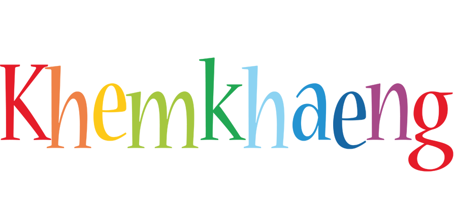 Khemkhaeng birthday logo