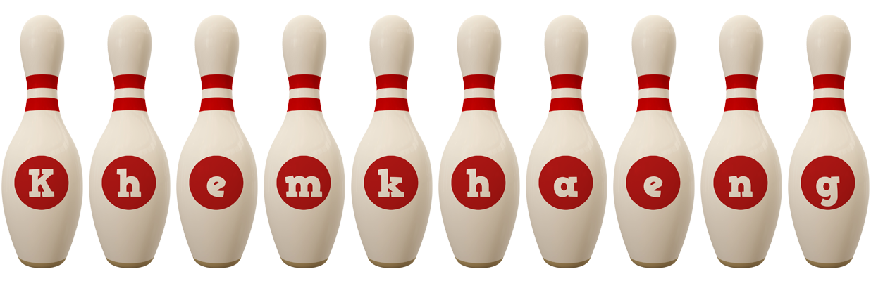 Khemkhaeng bowling-pin logo