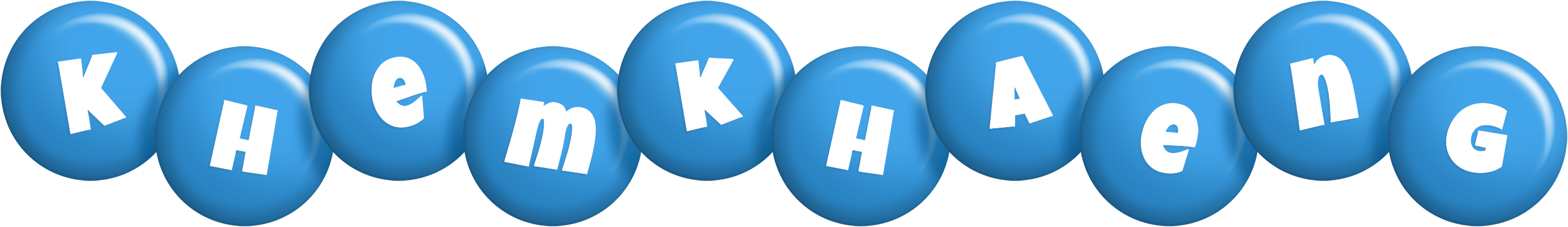 Khemkhaeng candy-blue logo