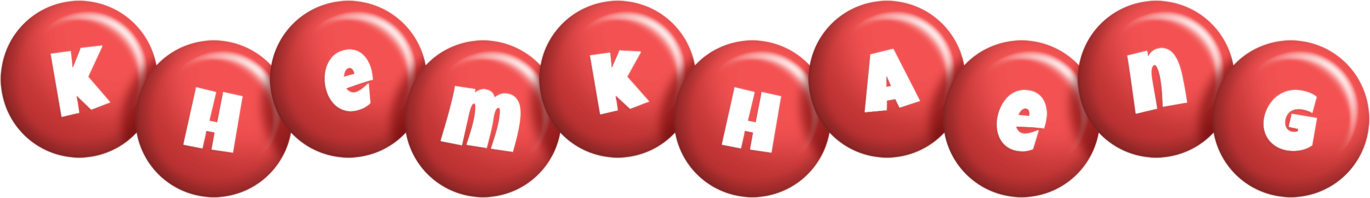 Khemkhaeng candy-red logo