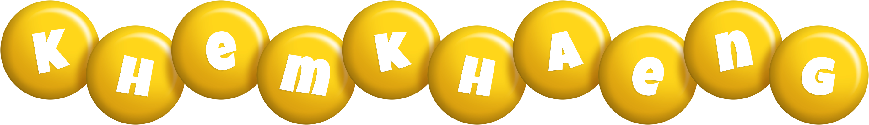 Khemkhaeng candy-yellow logo