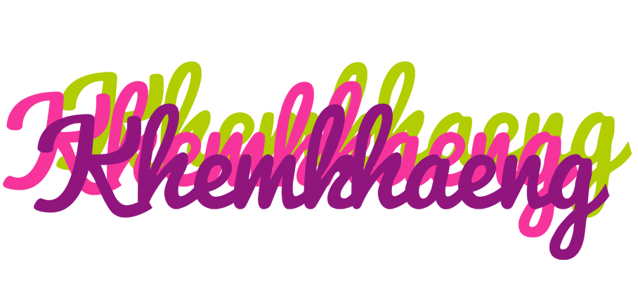 Khemkhaeng flowers logo