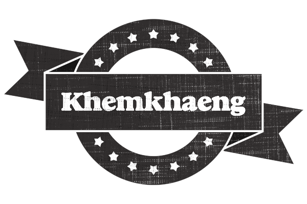 Khemkhaeng grunge logo
