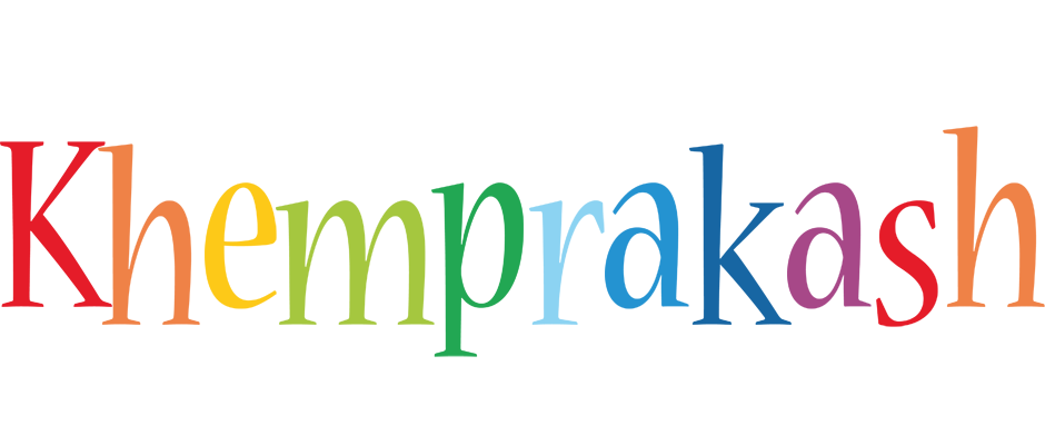 Khemprakash birthday logo