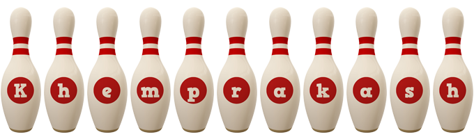 Khemprakash bowling-pin logo