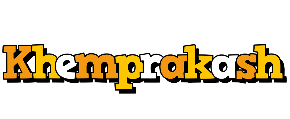 Khemprakash cartoon logo