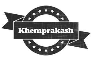 Khemprakash grunge logo