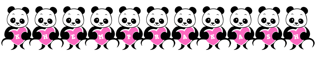 Khemprakash love-panda logo