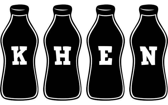 Khen bottle logo