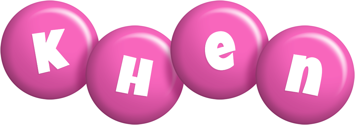Khen candy-pink logo