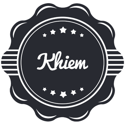 Khiem badge logo