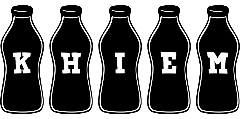 Khiem bottle logo