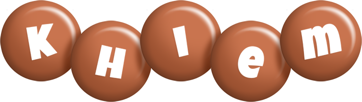 Khiem candy-brown logo