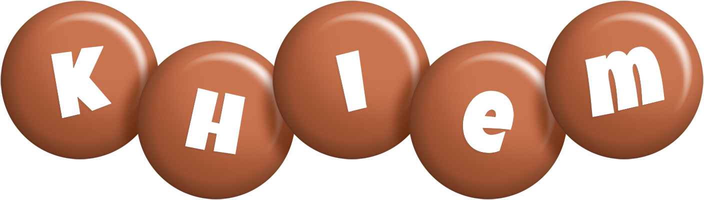 Khiem candy-brown logo
