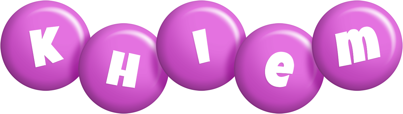 Khiem candy-purple logo