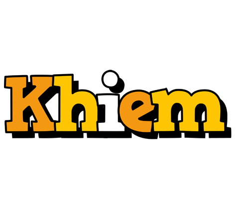 Khiem cartoon logo