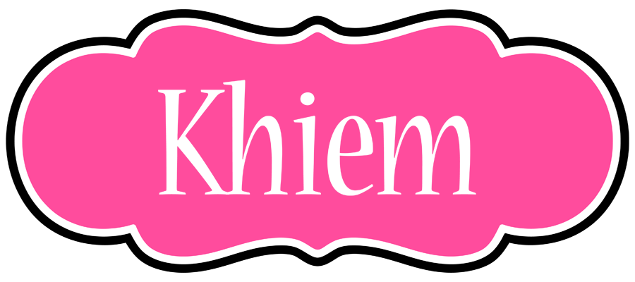 Khiem invitation logo
