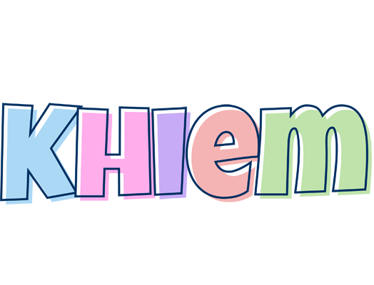 Khiem pastel logo