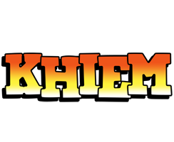 Khiem sunset logo