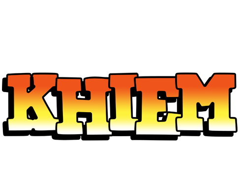Khiem sunset logo