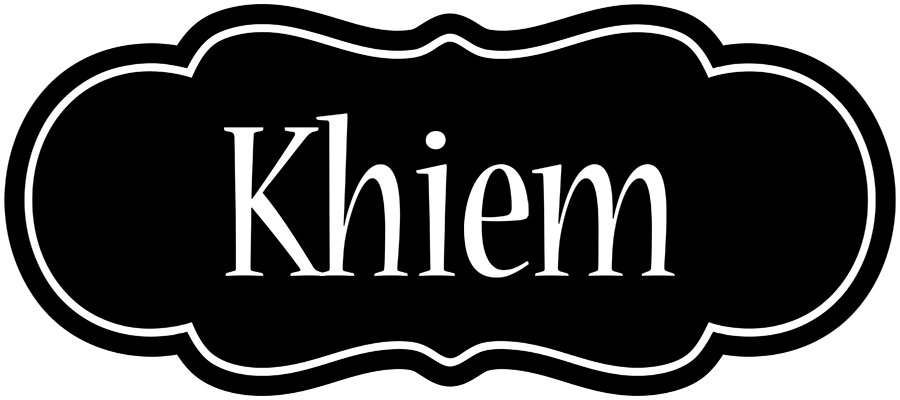 Khiem welcome logo