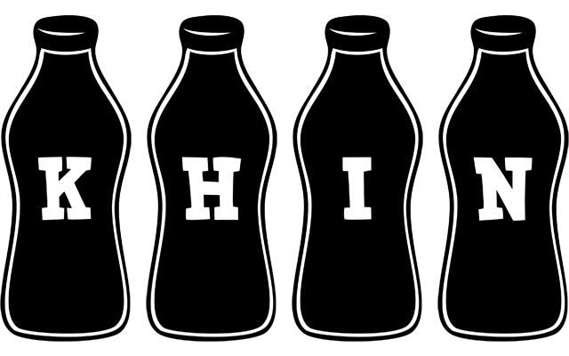 Khin bottle logo