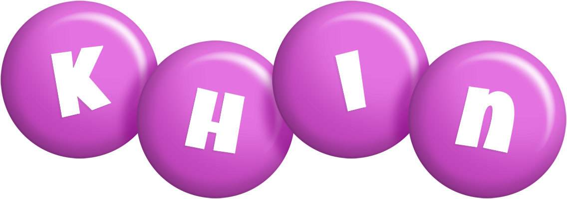 Khin candy-purple logo