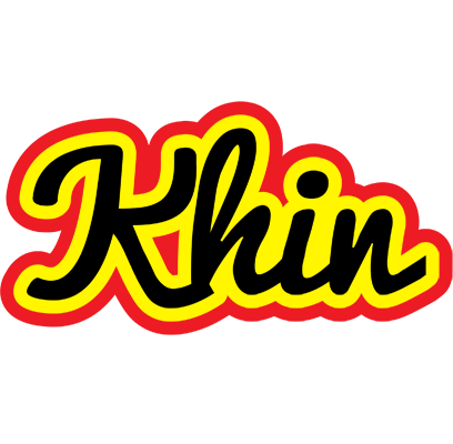 Khin flaming logo