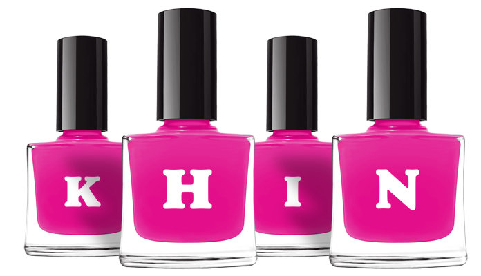 Khin nails logo