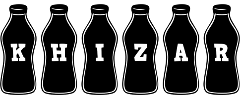 Khizar bottle logo