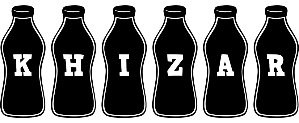 Khizar bottle logo