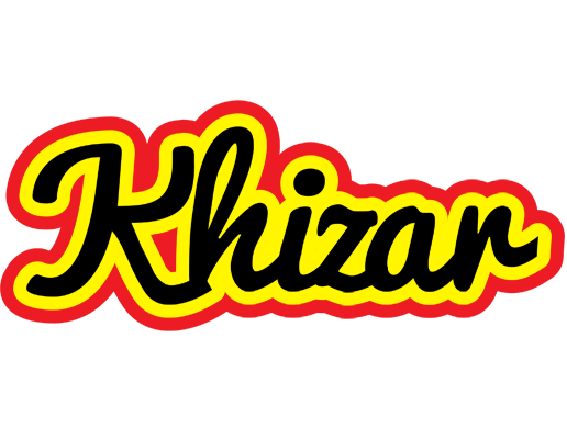 Khizar flaming logo