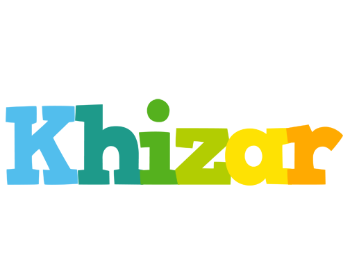 Khizar rainbows logo
