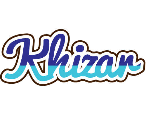 Khizar raining logo