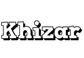 Khizar snowing logo