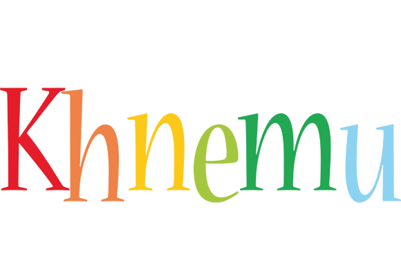 Khnemu birthday logo
