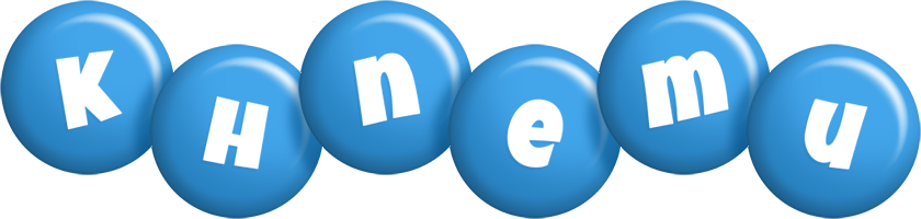 Khnemu candy-blue logo