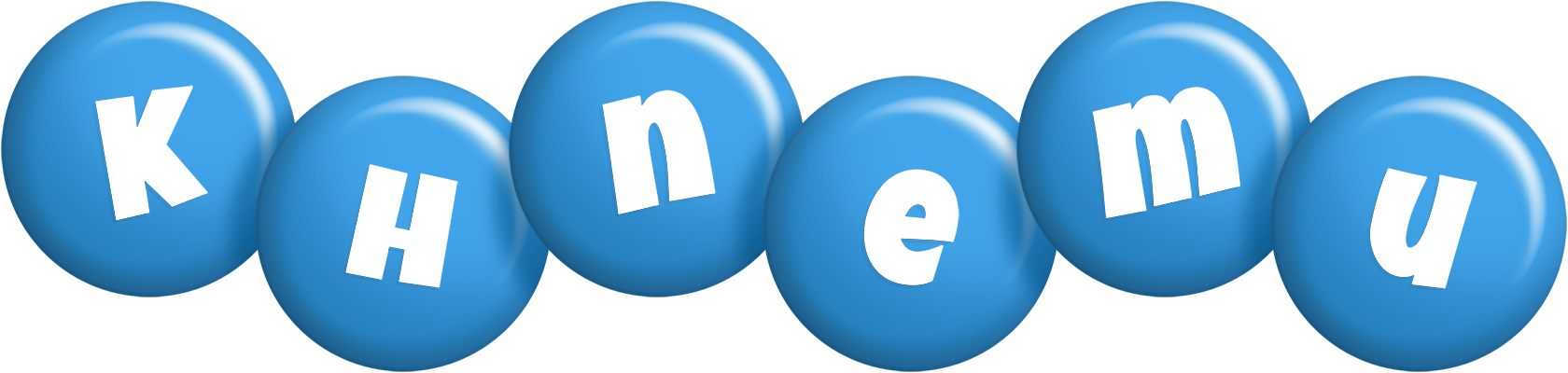 Khnemu candy-blue logo