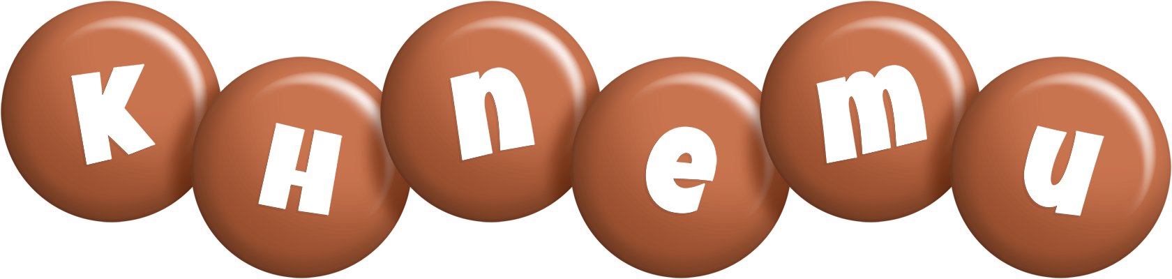 Khnemu candy-brown logo