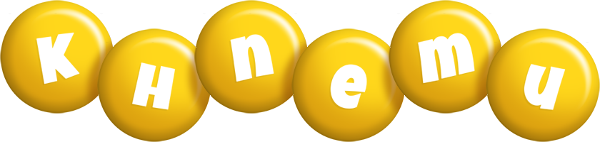 Khnemu candy-yellow logo